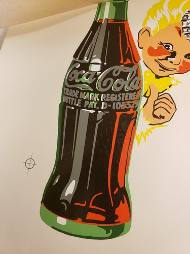 Rare original 1950s - 1950s, coca